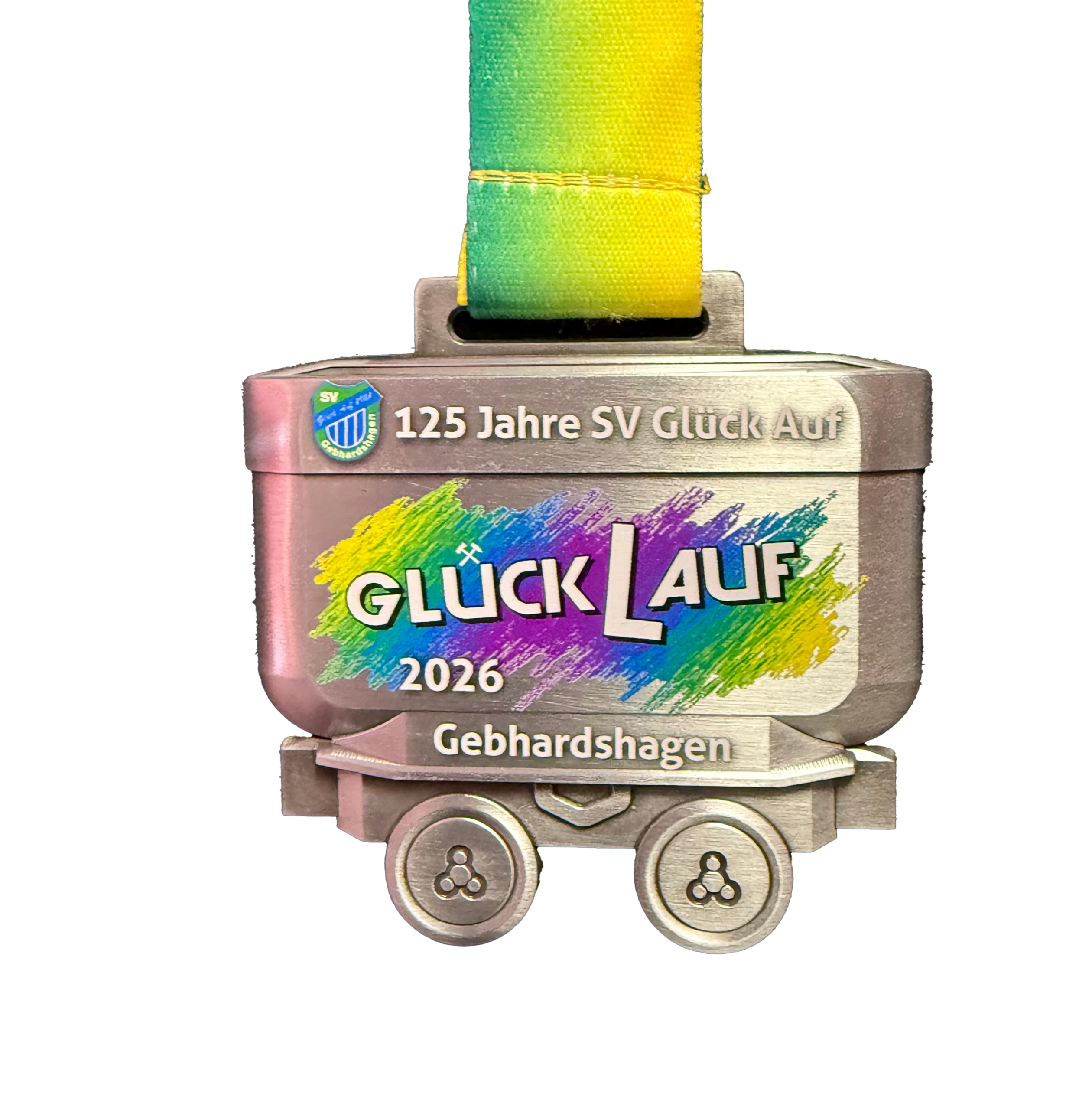 UV Druck Medaille